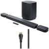 JBL BAR-700-MK2 Surround Sound 4K Dolby Atmos Passthrough Soundbar with a Sanus SAC-21HDMI2 2m HDMI Cable (2025) view 1