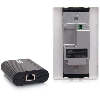 Superbooster USB Camera Extender Over Cat Single Gang Wall Plate to Box Kit