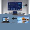 Wisoqu Wireless HD Multimedia Interface Transmitter Receiver, Plug and Play 4K Decoding 1080P Output HD Extender Kit for PC Laptop Phone HDTV Projector view 2