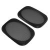 Wisoqu 2PCS Speaker Grille Covers Metal Mesh Protective and Decorative Case for Home Theater Car Boat Speakers 245x172mm, Cold Rolled Steel view 2