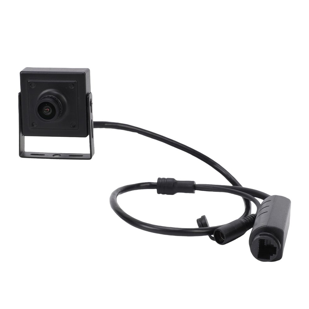 Wisoqu Indoor Small Security Camera with 85 Degree View Angle, POE IP Camera 3.6mm Lens, Mic, Motion Detection for RTSP, FTP Protocols (8MP)