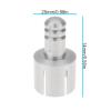 ECSiNG Heavy Duty Stainless Steel Center Axle Sleeve Compatible with Dual 1019 1209 Turntable view 4