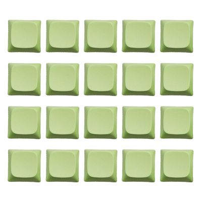 20PCS Color Keycaps for Mechanical Keyboards 1U Customizable Keys Keycaps with Comfort Touch Mechanical Keyboard Accessories