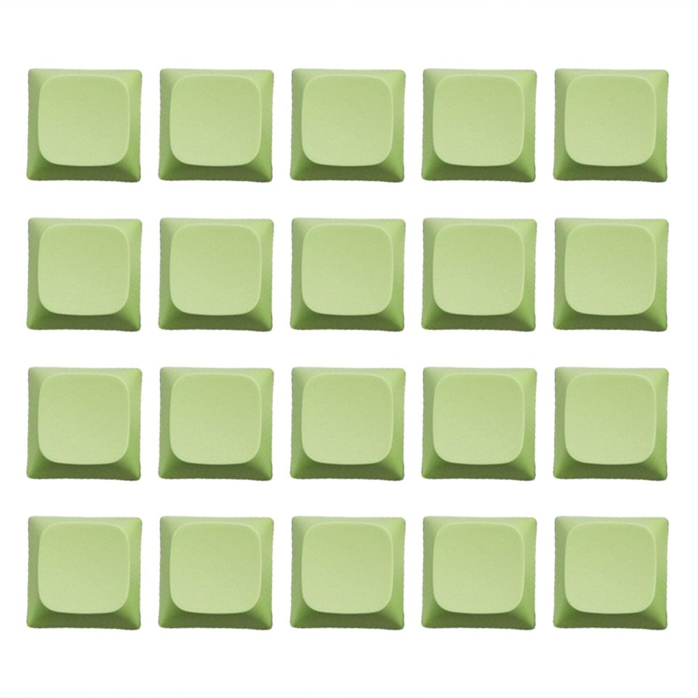 20PCS Color Keycaps for Mechanical Keyboards 1U Customizable Keys Keycaps with Comfort Touch Mechanical Keyboard Accessories