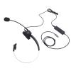 Pilipane Professional Noise Cancelling Telephone Headset Single Ear USB C USB 35mm Connector HD Microphone for Call Centers Customer Service Black view 2