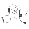 Pilipane Professional Noise Cancelling Telephone Headset Single Ear USB C USB 35mm Connector HD Microphone for Call Centers Customer Service Black view 3