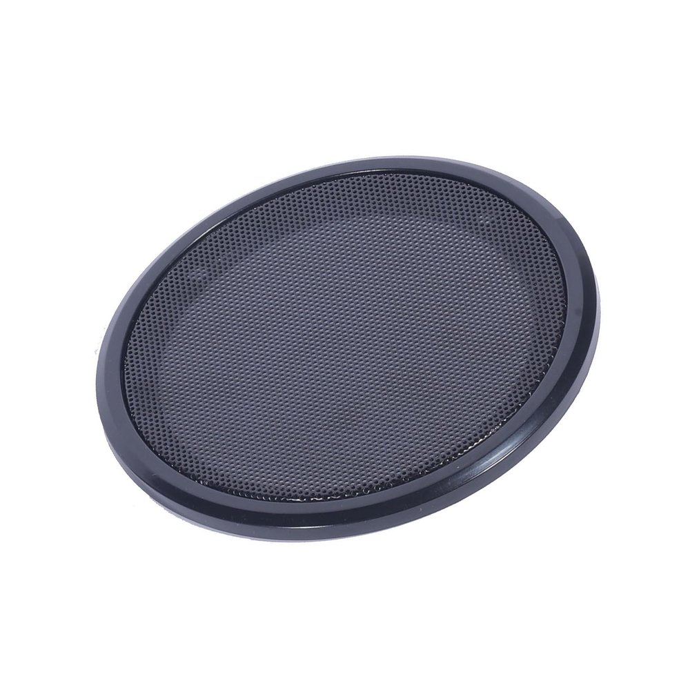 3 Inch Steel Mesh Panel with ABS Silver Black Cover for 102mm Sound Component Enclosure ABS+Iron Mesh Cover