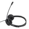 Pilipane Professional Noise Cancelling Telephone Headset with Crystal Clear Microphone and USB 3.5mm Connectivity for Office Business Telemarketing ABS Material Adjustable Headband view 3