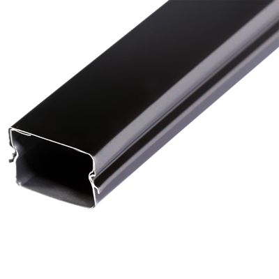 Stainless Steel Cord Covers for Wires on Floor, Extension Cord Protector Outdoor for Wall, Floor Baseboard, Ceiling(2.0x1.5cm/0.8x0.6in)
