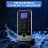 AccessShield Waterproof Smart Home Security Systems Fingerprint,Password,Tuya Remote Unlock,IC Keychain Multiple Methodswith Door Switch,Power Supply DC 12V,(Electric Lock) view 4