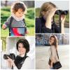 FIEIL Universal Shoulder Strap, Neoprene Padded Bag Strap with Double Adjustable Buckles, Replacement Comfortable Neck Lanyard for Camera, Cellphone Tablet,iPad, Laptop, Luggage Bag, Binocular(Black) view 2