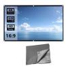 60-130 Inch Projector Screen for Indoor Outdoor, 30 Viewing Angle, 16:9 HD 4K Foldable Anti-Crease Portable Anti-Glare Movie Screen for Home Theater(60 inch 16: 9) view 1