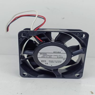 06025SA-24S-FT DC24V 0.22A 3-Wire Inverter Cooling Fan 60x60x25mm 6cm