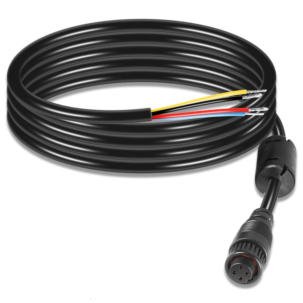 4-Pin Power Cable 000-00128-001 for Simrad Navico B&G NSS evo1/evo2/evo3, NSO, NSE, LSS1, BSM, GO, Zeus, Vulcan, 2m (6.5ft) Power Cord for Power Control Bus and External Alarm