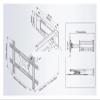 UUJHIKXD SP2 40"-70" 60" 65" 68.2KG Heavy Duty Strong Telescopic Long 3 Arm Full Motion LCD TV Wall Mount Bracket 110-712mm view 2