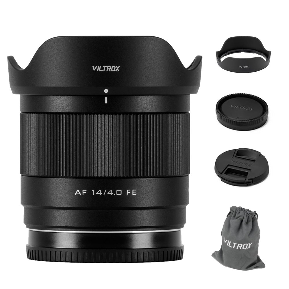 VILTROX 14mm F4.0 FE Prime Lens,Full Frame Wide Angle Auto Focus Lens for Sony Mirrorless Cameras a7 a7II a7III a7R a7RII a7RIII a7RIV a7S a7SII a9