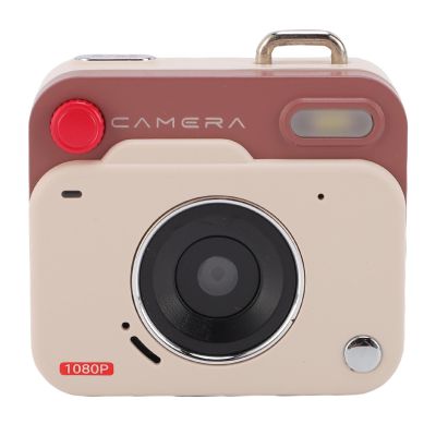 Bewinner 1080P Digital Camera 48MP with 1.77 Inch LCD Screen, Retro Video Camera with OTG Instant Share, 6 Filters, Loop Recording, Ideal for Students, Teens, Travel (Khaki Brown)