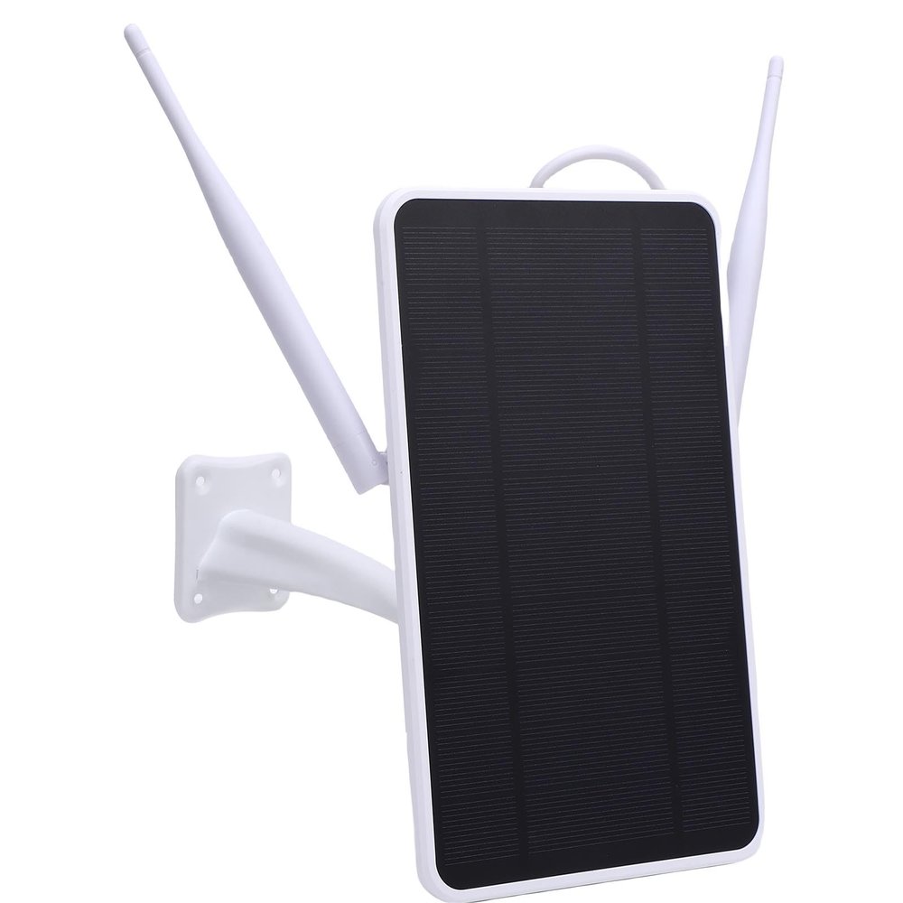Sanpyl 6W Solar Powered 4G LTE Modem Router, IP66 Water Proof Solar WiFi Router Repeater Support up to 8 Devices, for Tablet Security Camera Phone Computer (EU Version)