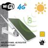 Sanpyl 6W Solar Powered 4G LTE Modem Router, IP66 Water Proof Solar WiFi Router Repeater Support up to 8 Devices, for Tablet Security Camera Phone Computer (EU Version) view 2