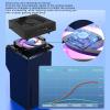 Console Cooling Fan RGB USB Temperature Controlled Automatic Cooling Fan Low Noise with Stand for Series X Console ABS 9 Blade Design view 4