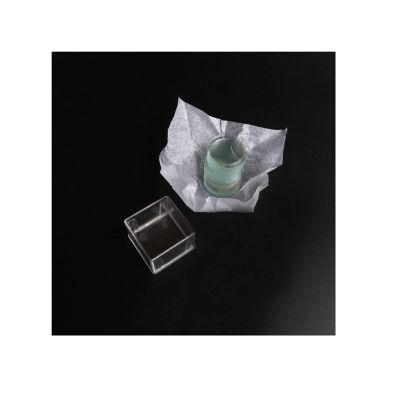 LJSM Lab Microscope Slides 100 PCS/Box 3-50mm Glass Microscope Cover Slide Slips, Circular Cover Slides Glass Plate Coverslips Microscope Parts(30mm)