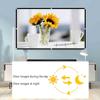 100/120 Inch Anti-Glare Projector Screen for Indoor Outdoor, 16:9 Foldable Anti-Crease Portable Projector Movie Screen for Home Theater, Party(120 inch 16: 9) view 2