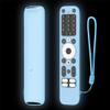 Protective Cover for Homatics Box R 4K Remote Control Case Soft Silicone Housing for Homatics Box R 4K Controller Non-Slip Texture Skin Protector Shell (Luminous Blue) view 1
