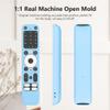 Protective Cover for Homatics Box R 4K Remote Control Case Soft Silicone Housing for Homatics Box R 4K Controller Non-Slip Texture Skin Protector Shell (Luminous Blue) view 3