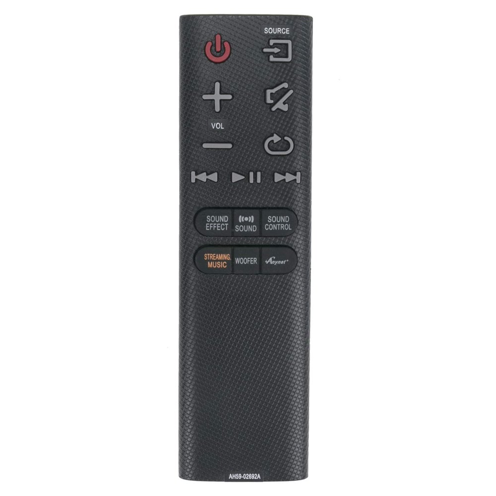 AH59-02692A Replaced Remote fit for Samsung Soundbar HW-J7500/ZA HW-J7501/ZA HW-J8500/ZA HW-J8501/XA HW-J8500R/ZA HW-J6501R/ZA HW-J6500R/ZA HW-J7500R/ZA HW-J7501R/ZA PS-WJ6500 PS-WJ6501 PS-WJ651