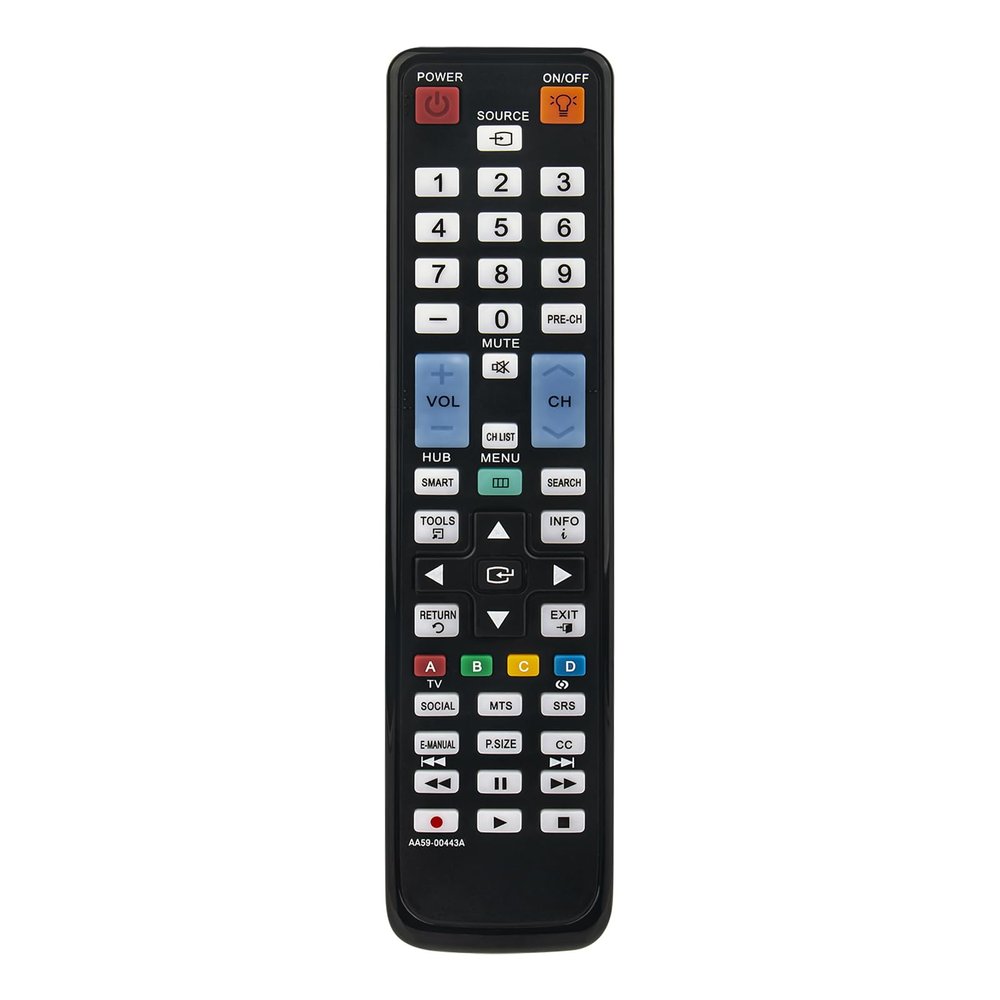 AA59-00443A Replacement Remote Control fit for Samsung TV UN55D6050TFXZA UN40D6050TFXZA UN55D6000SFXZA UN40D6000SFXZA UN32D6000 UN40D6000 UN46D6000 UN55D6000 UN46D6050 UN55D6050 UN40D6050 UN46D6050TF