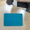 A100 Silicone Soldering Mat, 30X20cm Heat Resistant Anti-Static Work Pad, Electronics Repair Station Kit For Phone Watch Computer DIY Projects, Electronics Repair Heat Mat view 4