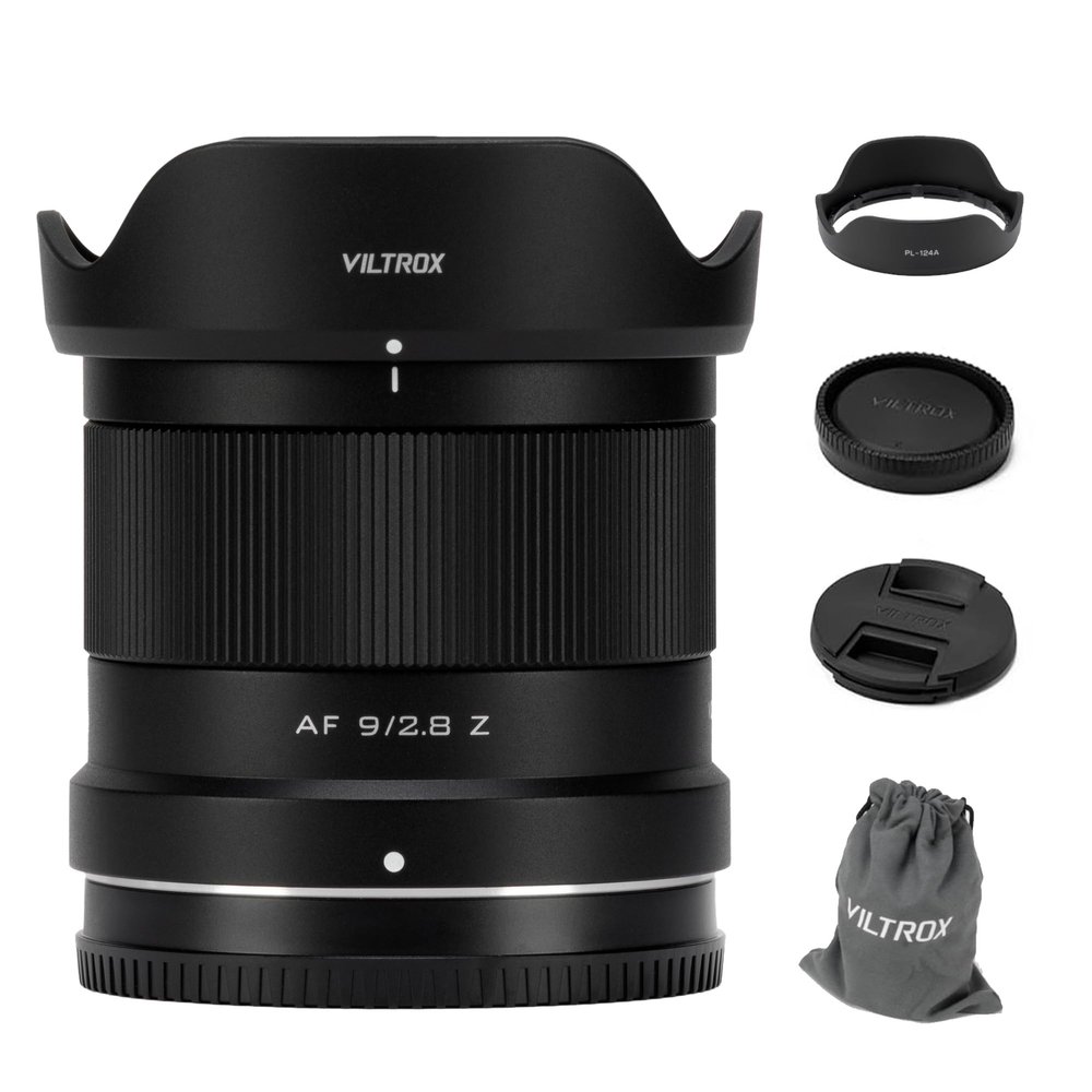 VILTROX 9mm F2.8 Z, AF 9/2.8 Z Mount APS-C Auto Focus Wide Angle for Nikon Z-Mount Camerass Z fc Z50 Z5 Z6 Z7 Z6II Z7II Z9