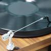 Anti Static Record Brush, Hi-Fi Vinyl Record Cleaning Brushes, Adjustable Height 4.5-6cm, Clean The Record While Playing It, Remove Dust and Static, Say Goodbye to Scratches view 1