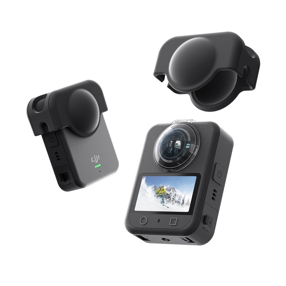 aMagisn Lens Silicone Protective Case for DJI OSMO 360 Shockproof and Drop-Resistant Protective Case Action Camera Accessories