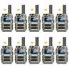 KAYOTOM Unlimited Range Walkie Talkies with Lifetime Free SIM | 4G LTE POC for Global Push-to-Talk Over Cellular | Ideal for Business, Security, Construction & Outdoor | (Black, 10-Packs) view 1