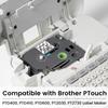 3-Pack 18mm 0.7 Laminated Clear Tz Tape Compatible with Brother P Touch TZe-141 TZe141 Black on Clear 3/4" Label Maker Tape Refills for PTD400 PTD410 PTD600 PT1750 view 2