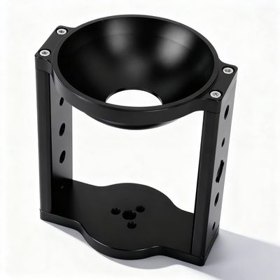 100mm Tripod Head Bowl Riser Aluminum Alloy Half Ball Flat to Bowl Adapter with 1/4 and 3/8 Inch Threaded Holes - Strong Load Bearing, Versatile Accessory Mounting for DSLR, Camcorder, and Slider Use
