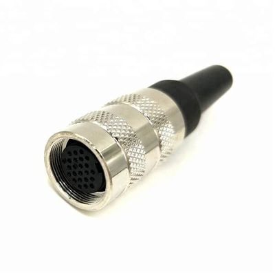 FLKPIEGRH 10pcs M16 24Pin Female Connectors Waterproof Electrical Aviation Plug Connector