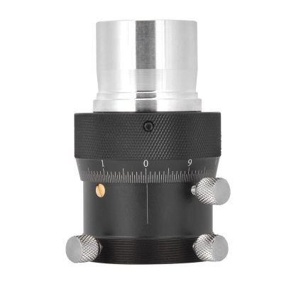 Aluminium Alloy Helical Fine Tuning Focuser, 10mm Stroke, 1.25 Inch, 0.05mm Precision - Durable Build, Lightweight Compact Design for Telescope Use