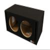 12 in Dual Slot Vented Enclosure for P2/P3 Subwoofers - Proudly USA Built. view 1