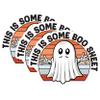 (3 Pack) Spooky Ghost Decals - Halloween Ghost - Cute Ghost Stickers - 3 Inches On Longest Side - Easy Peel & Apply - Made in USA - 3MCS4718 view 1