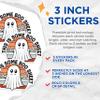 (3 Pack) Spooky Ghost Decals - Halloween Ghost - Cute Ghost Stickers - 3 Inches On Longest Side - Easy Peel & Apply - Made in USA - 3MCS4718 view 2