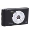 Digital Camera 50MP Dual Lens, Portable Compact Black with 2.4 Inch Screen - Self Adaptive, Anti Shaking Technology for Kids and Students Vlog (Black) view 3