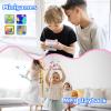 AMZSA Now Kids Camera Instant Print, 1080P Video, Children Christmas Birthday Gifts for Girls Age 3-12, Toddler Print Digital Camera Toy for 4 5 6 7 8 9 10 11 Years Old with 32GB Card,6 pens view 3