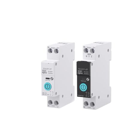 CWCKDJDH Smart Circuit Breaker Smart Switch 1P 63A DIN Rail for Smart Home Control Switch