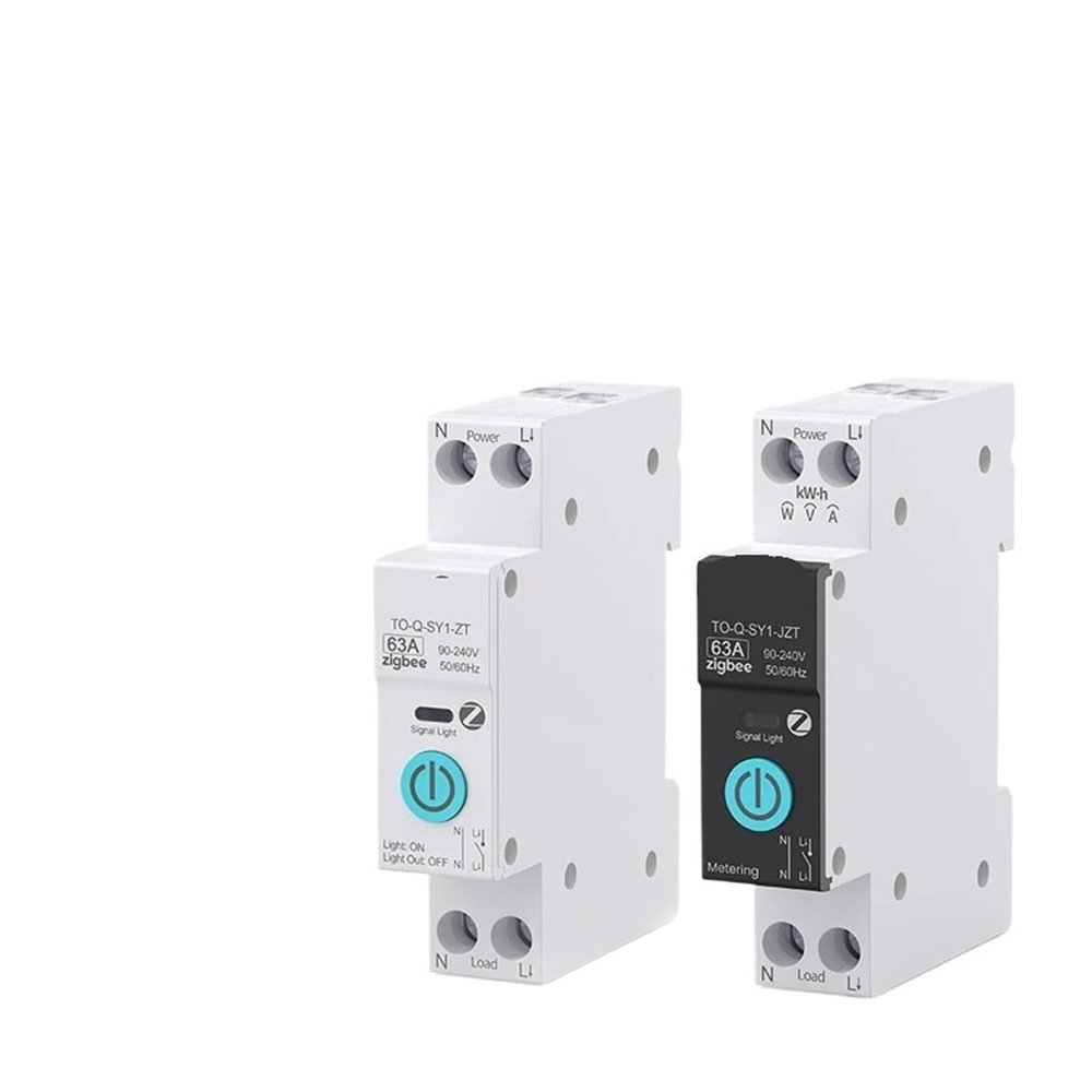 CWCKDJDH Smart Circuit Breaker Smart Switch 1P 63A DIN Rail for Smart Home Control Switch
