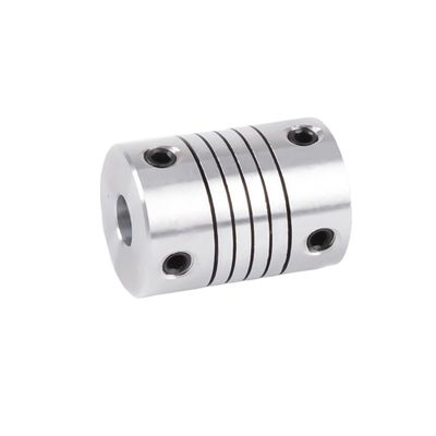 3-10mm Flexible Shaft Coupling Coupler for Stepper Motors - for CNC & 3D Printers(1pcs D19 L25pcs Bore 8x6.35)