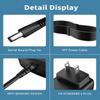 12V AC/DC Adapter Compatible with AR Acoustic Research ARS70-A ARS70S ARS70A 20 Watt Stereo Wireless Audio Speaker System OH-1024A1202000U-UL 12VDC 2A Power Supply Charger PSU view 2