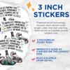 (3 Pack) Koala Remote Decals - Funny Quote Sticker - Laptop Decal - 3 Inches On Longest Side - Easy Peel & Apply - Made in USA - 3MCS4832 view 2