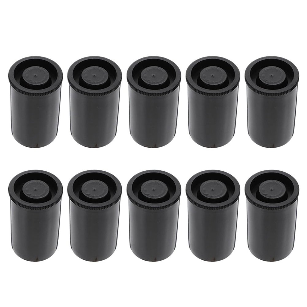 Nuqsx Film Canisters With Caps 90Pcs Organizer Film Box Camera Stand Rope Basket Plastic Cotton Pad Holder Canisters